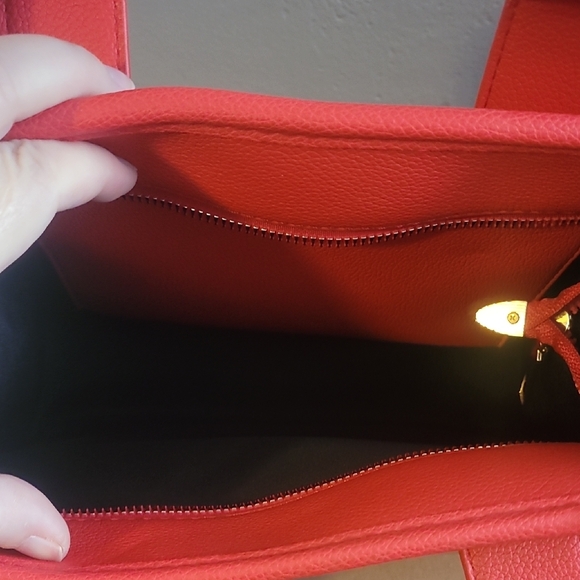 Red Tote Bag - Picture 2 of 3